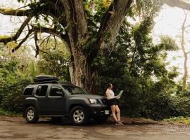 Budget Hack Maui SUV camping，位于卡胡卢伊的酒店