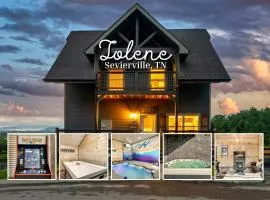 Jolene - Cozy Winter at Cabin with Pool, Hot Tub & Arcade Fun