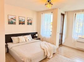 Encanto Bansko Cozy Studio with Balcony and Stunning Mountain & Town Views in SPA Resort，位于班斯科的度假村