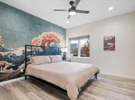 Spring at The Golden Goose including King Bed, Parking, Security and Laundry