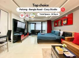 Patong - Studio Condo - Absolute Bangla Unit，位于芭东海滩的酒店