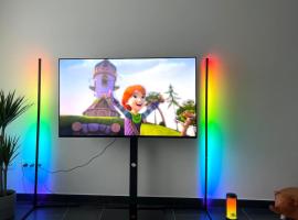 Comfy stay in modern 2-bdr apartment near downtown，位于阿尔泽特河畔埃施的住宿