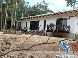 Villa San Andres The Unique Private Jungle Villa，位于Solferino 的酒店