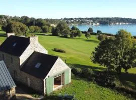 House on the golf course with sea views