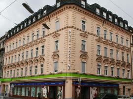 卡罗琳酒店，位于维也纳10. 法沃里坦的酒店