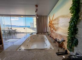cobertura vista mar，位于伊塔佩马的酒店