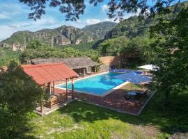 Punta del Cielo Tepoztlán，位于迪坡斯特兰的民宿