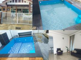 4D Homestay TSNU Tampin with pool，位于淡边的酒店