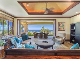 ❤PiH❤ OCEAN BREEZE Panoramic Ocean View Mauna Kea Resort Optional Privileges，位于怀梅阿的酒店