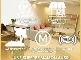 Charmante maison T3 en face du RER B & M15
