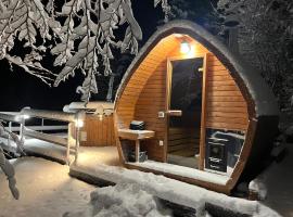 Cozy Bear Cabin ,Brestova Draga, Mrkopalj，位于Brestova Draga的乡村别墅