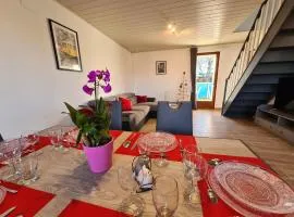 Gîte familial avec piscine partagée, terrasse et WiFi - FR-1-591-635