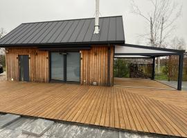 Domek nad Stawem，位于Twarogi的酒店