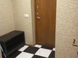 Butas centre šalia pėsčiųjų bulvaro