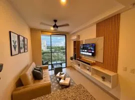 Apartamento Celeste a Pasos del Mar y Aeropuerto