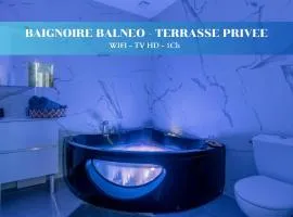 Baignoire balnéo avec climatisation