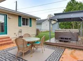 Walk to Sandusky Bay Home with Hot Tub and Fire Pit!