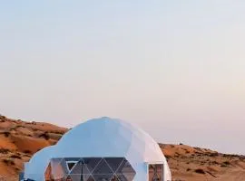 Bubbles Domes Private Cmp，位于Al Wāşil的度假短租房