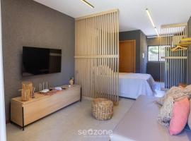 Studio em Cond. c/ piscina pr&oacute;x. da praia CVKB0006，位于圣米格尔-杜斯米拉格里斯的分契式公寓