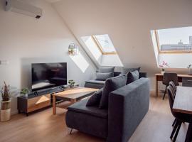 New Cozy Apartment in Heart of Bratislava FREE GARAGE PARKING，位于布拉迪斯拉发的自助式住宿