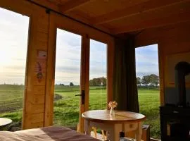 Hüttchen ganzjährig nutzbar mit Kamin&Sauna