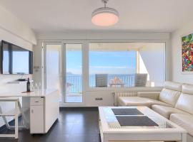 Vistas 180º, al mar, puesta de sol, Free Wifi-parking，位于巴基奥的酒店