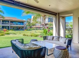 KBM Resorts: Honua Kai Luana HKL-5B Ground Floor private BBQ walk to beach wRental Car，位于卡纳帕利的酒店