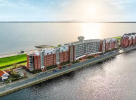 Strand-Apartment, Strandkorb, Meeresrauschen, Parkplatz，位于威廉港的自助式住宿