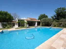 vacation rental with pool and poolhouse, close to arles in moulès- sleeps 8