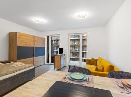 Modern&yacute; Apartm&aacute;n s parkovan&iacute;m v Novostavbe，位于布拉迪斯拉发的自助式住宿