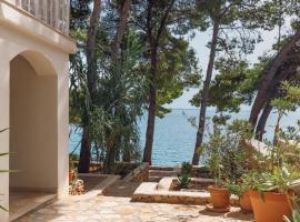 LUMA HVAR Premium Beachfront Villa 1st Row to Sea，位于伊万多拉克的酒店