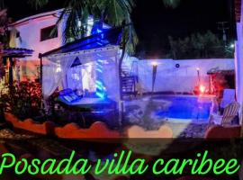 Posada villa caribee，位于El Cardón的旅馆