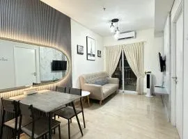 Apartemen Podomoro View Kota 2BR lantai 17 Full perabot