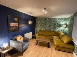 Central 2-Bed Flat, main door, on-street parking