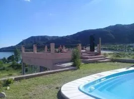 Casa con espectacular vista al lago de Potrero de los Funes - San Luis