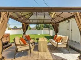 Private Hot Tub Patio Half Basketball Court