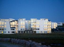 Beautiful and Luxurious Oceanfront Apartment，位于Garðabær的酒店