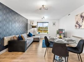 30 percent off! Stylish Apartment in Dewsbury with Parking，位于迪斯伯里的酒店