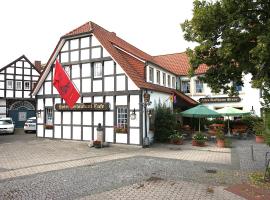 Hotel Garni Altes Gasthaus Greve，位于Recke的酒店