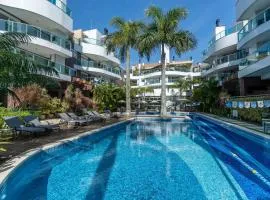Apto em Condomínio com Piscina e Jacuzzi - Boulevard Bombinhas