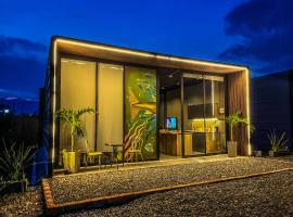G1 Village - Cabaña Modular Campestre con Piscina - Recepción Digital 24H - Vereda Aparco, Ibagué，位于伊瓦格的酒店