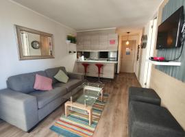 Departamento 1B+1D Álvarez 1802，位于维纳德马的酒店