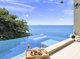 Luxury 4BR Villa with Private Pool and Ocean Views，位于Koolbaai的酒店