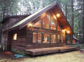 Chalet-style cabin near Mt. Rainier and Crystal，位于伊纳姆克洛的酒店