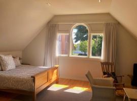 Spanish Mission Hideaway with pool and garden，位于哈士汀的酒店