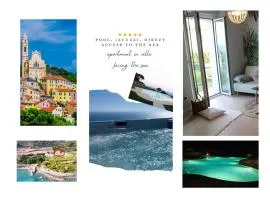 Cluxury-Torre dei Saraceni BOUTIQUE APT BY THE SEA Beach, Pool,Private Jacuzzi, Parking