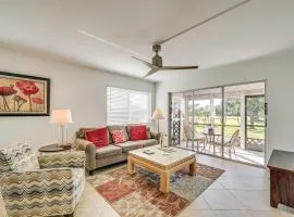 Lanai and Golf Course View Cozy Condo in Naples!