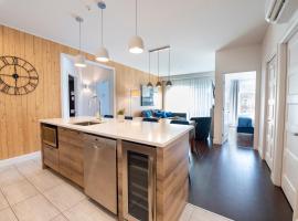  Saphir, 宽敞的两卧室公寓，市中心，免费停车场，位于魁北克市的酒店
