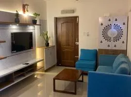 2BHK Lake View Blue Themed Condo