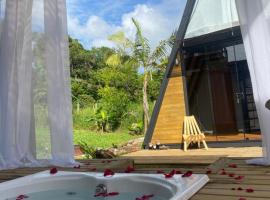 Cabana da reserva com jacuzzi，位于托雷斯的酒店